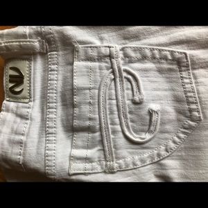 NV white skinny jeans
